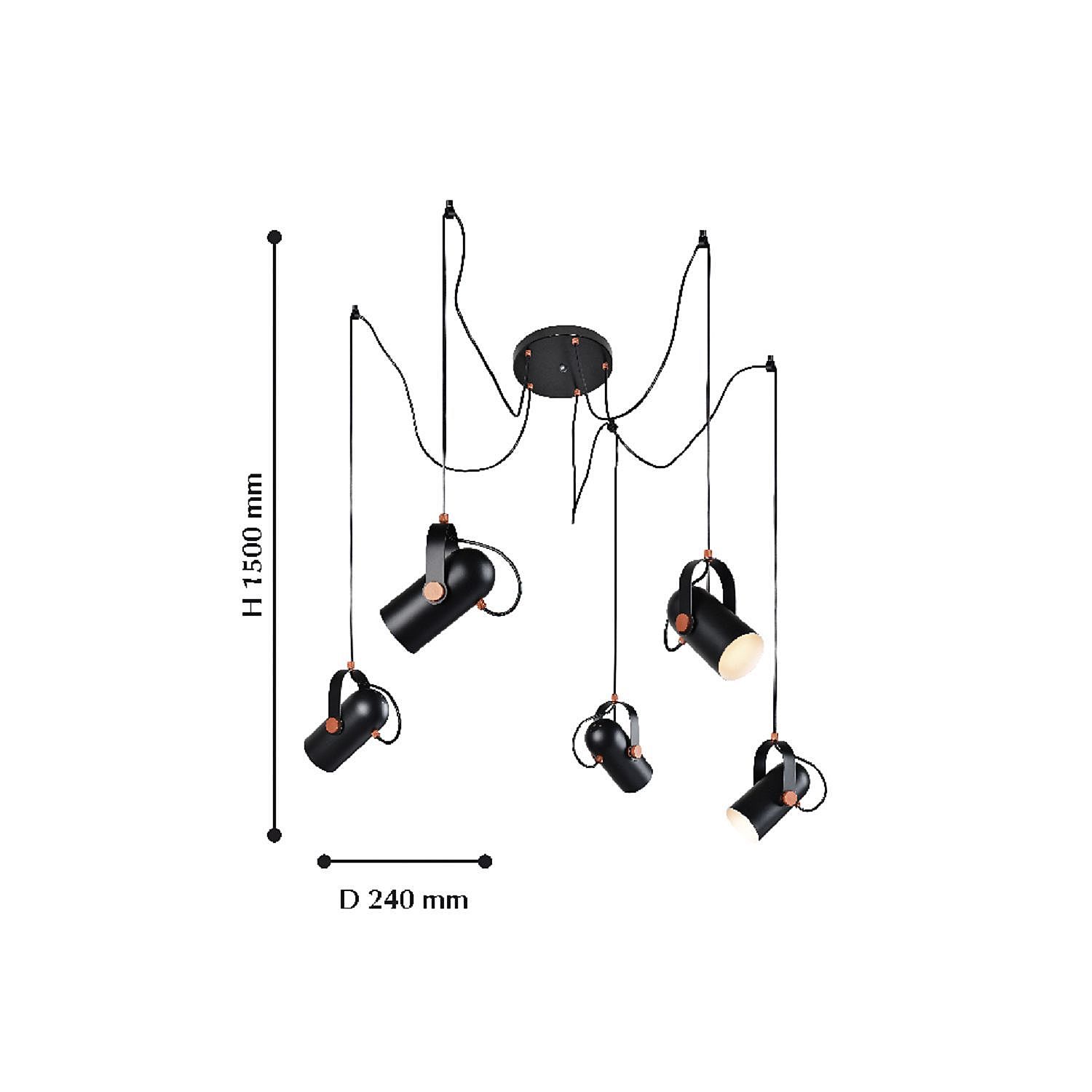 Светильник в форме паука Ampolla 2007-5P Favourite