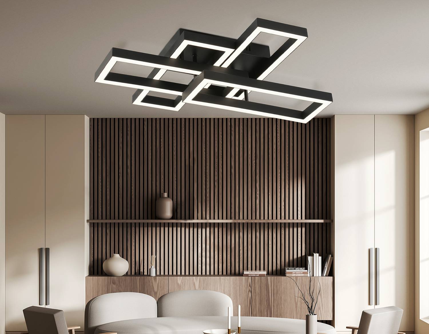 Потолочная люстра Ambrella Disk FA1002