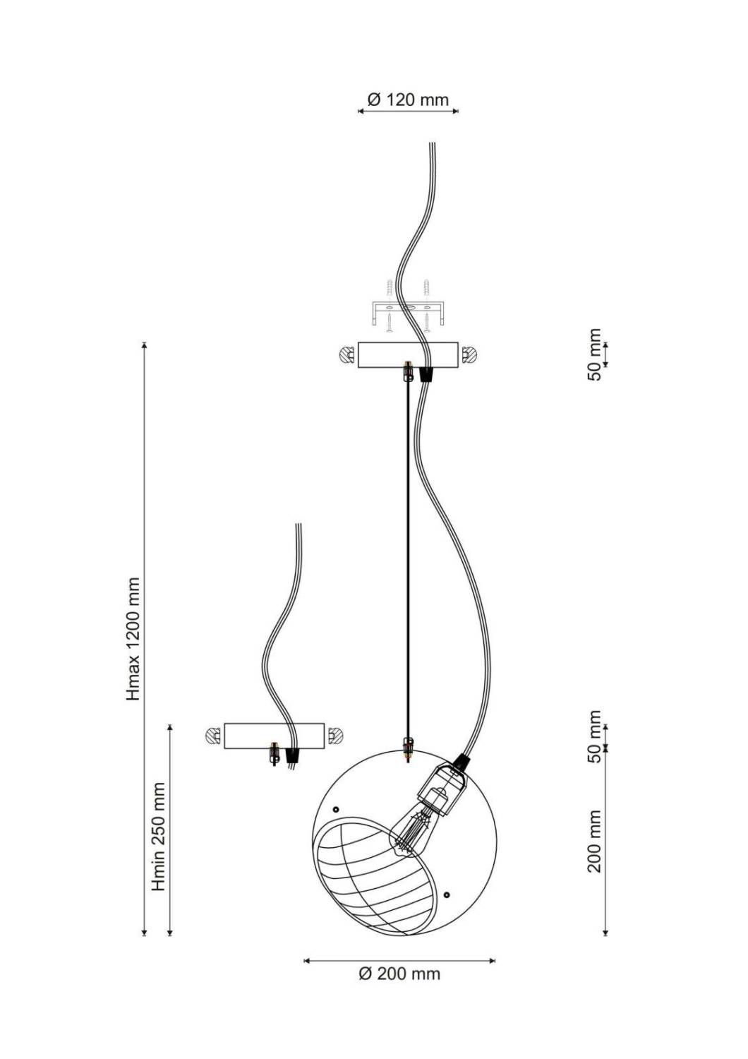 Светильник подвесной Lucia Tucci Narni NARNI 1942.1 gray-green