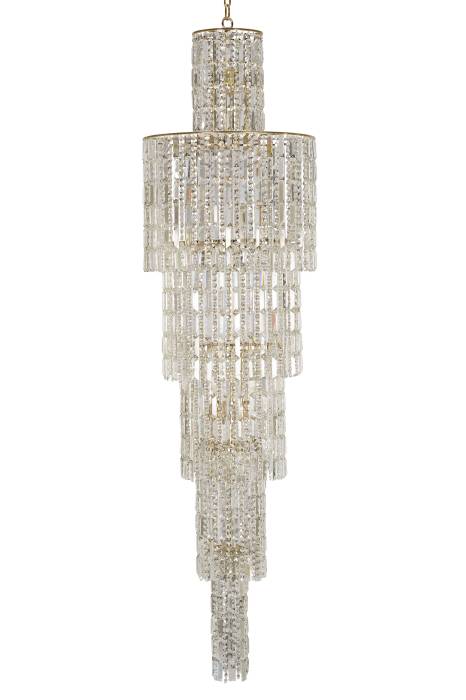 Люстра каскадная Dio D'Arte Bergamo Bergamo E 1.11.50.100 G Люстра каскадная Dio D'Arte Bergamo Bergamo E 1.11.50.100 G