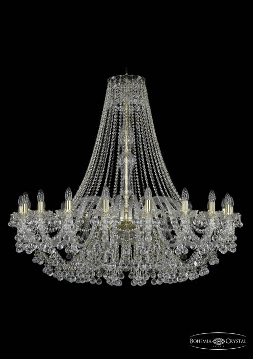 Подвесная хрустальная люстра 1409 Bohemia 1409/20/460/h-118 G