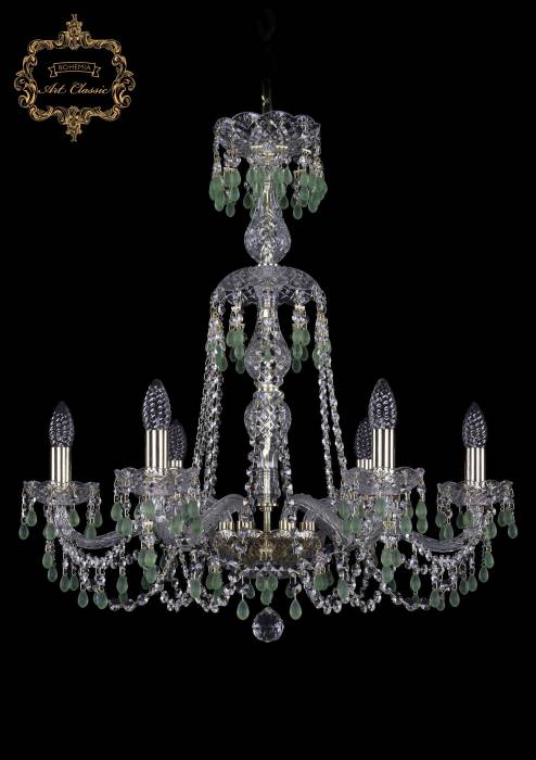 Подвесная хрустальная люстра 11.24 Art Classic 11.24.6.220.XL-70.Gd.V5001