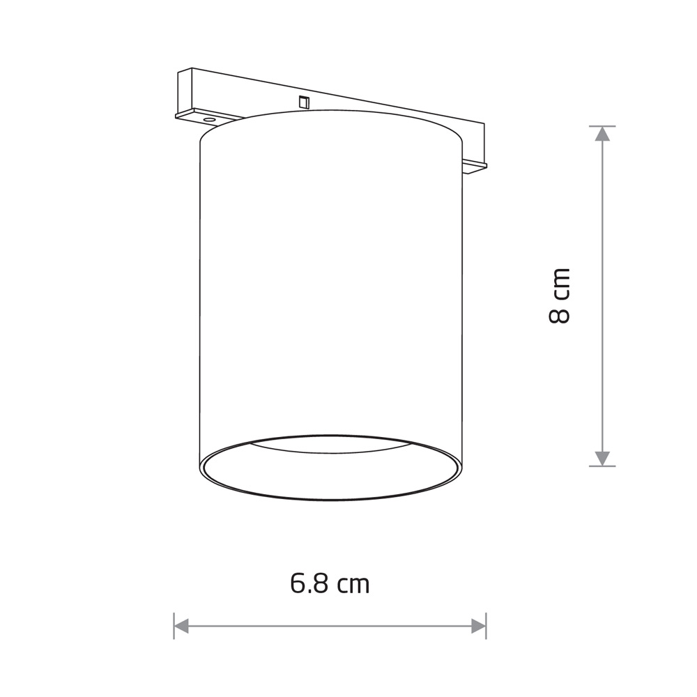 Трековый светильник Nowodvorski Nano 11722
