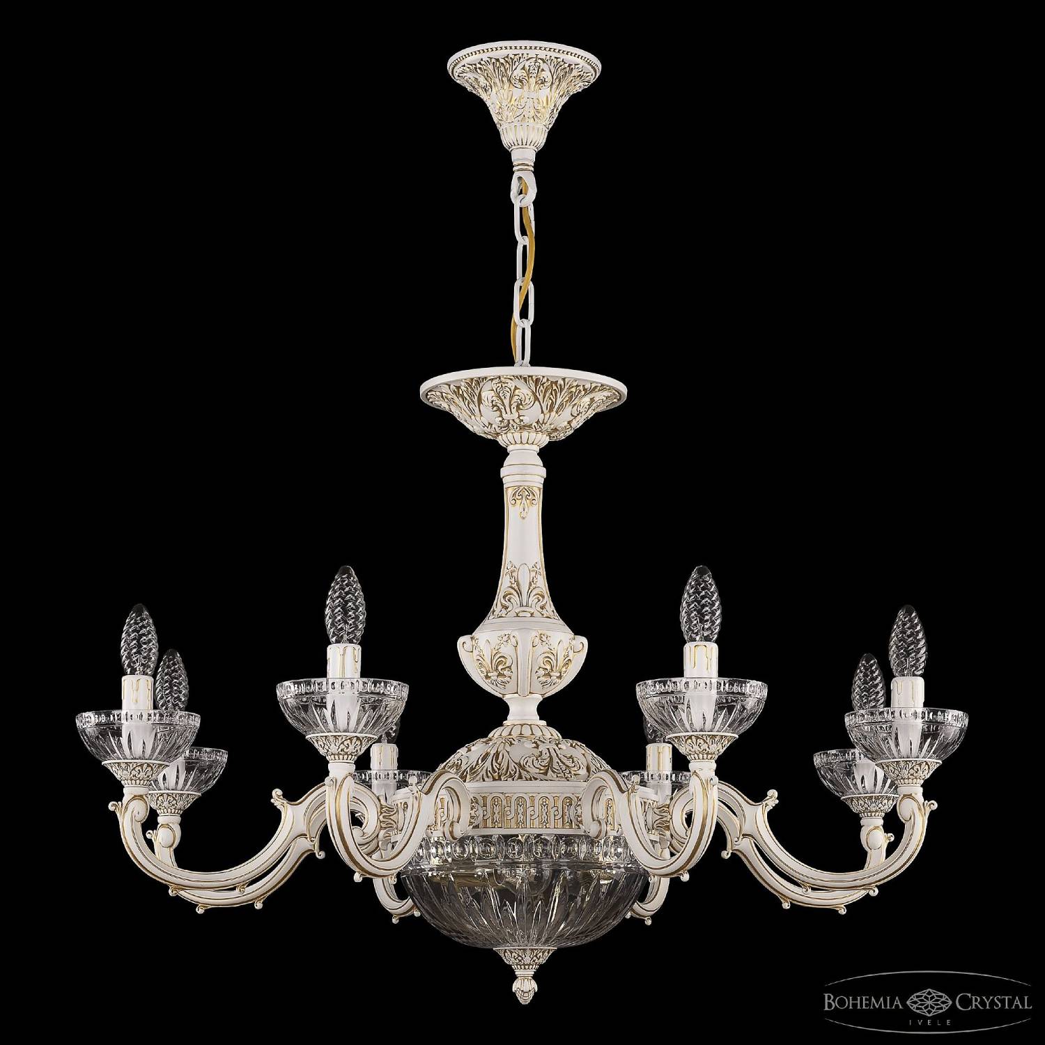 Подвесная люстра Bohemia AL7801 AL78101P/8/250 WMG P Clear/M-1G