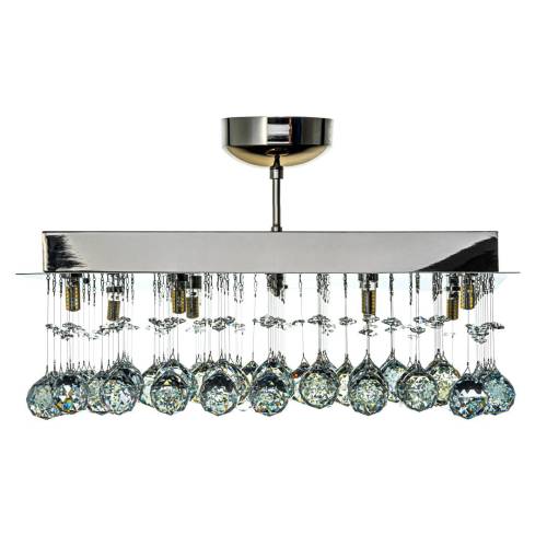 Потолочная хрустальная люстра Arti Lampadari Flusso Flusso H 1.4.50.616 N