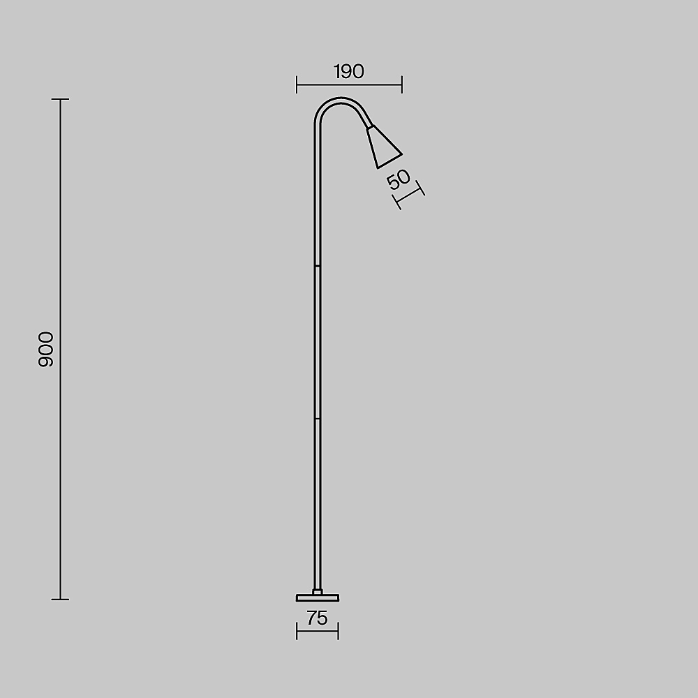 Уличный наземный светильник Maytoni Barb O531FL-L3B3K1
