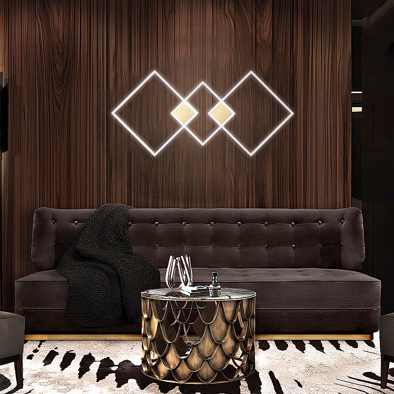 Потолочная светодиодная люстра Fractal L'Arte Luce Luxury L21152.86