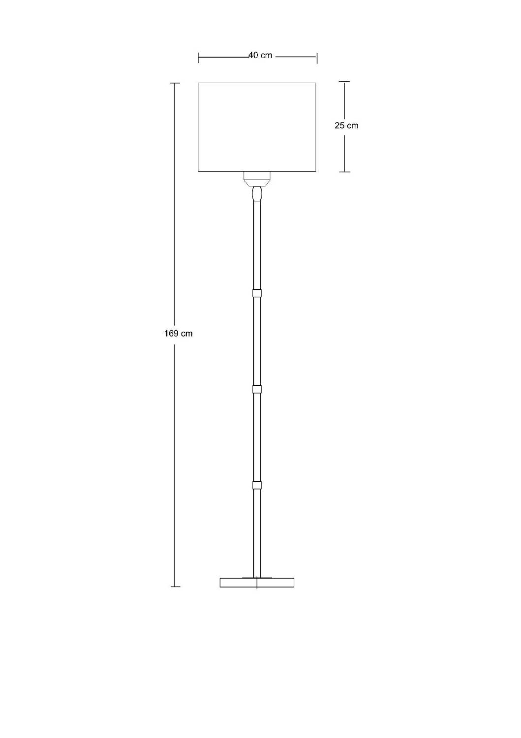 Торшер Arte Lamp Jamie A4090PN-1BK