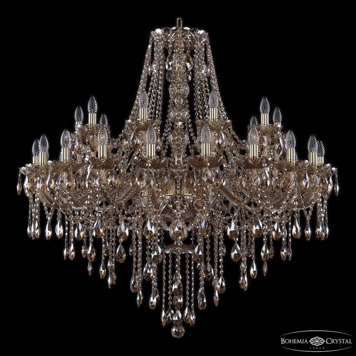 Подвесная хрустальная люстра 1415 Bohemia 1415/20+10/400 G M721