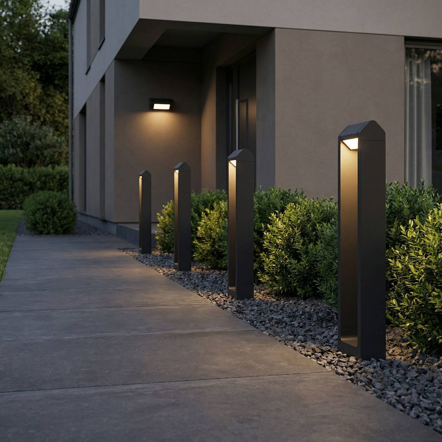 Уличный наземный светильник Elektrostandard DORS DORS F LED (35163/F) 3000K черный