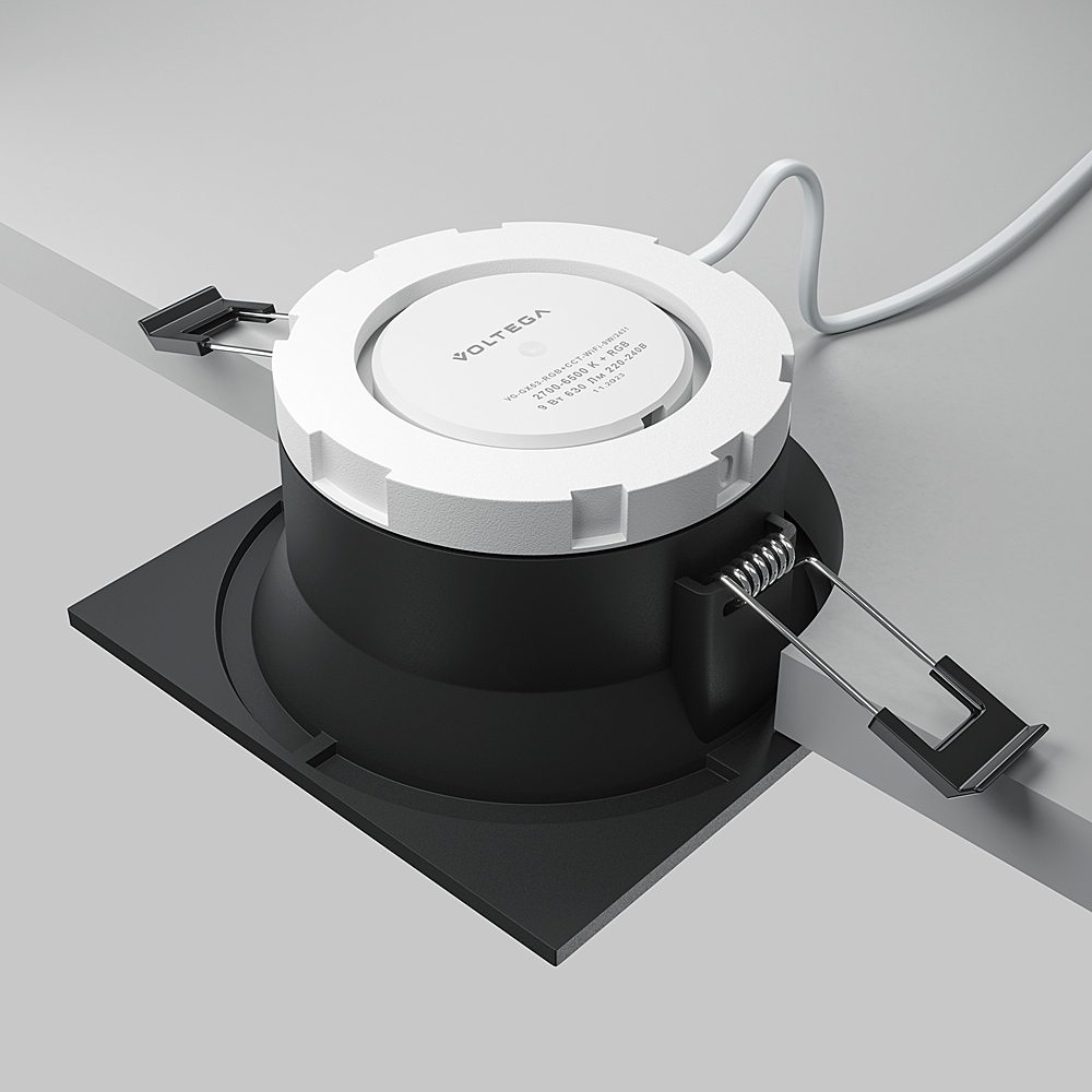 Встраиваемый светильник Maytoni Share DL126-GX53-SQ-B