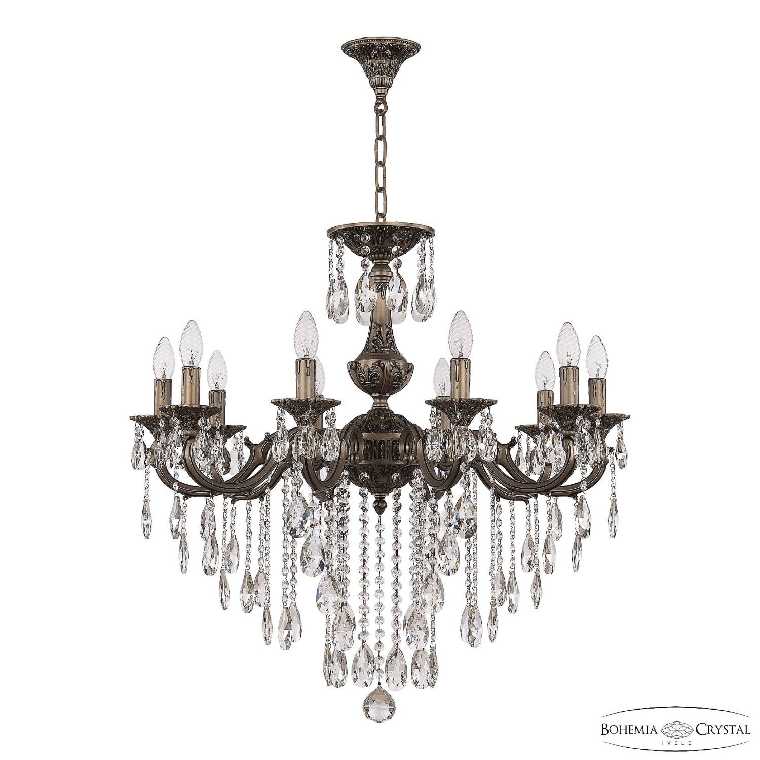 Подвесная люстра Bohemia AL7801 AL78101/10/250 B SGB