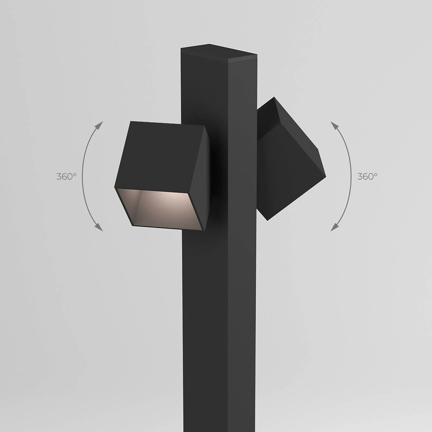 Уличный наземный светильник Elektrostandard Fjord Fjord (35195/F) черный