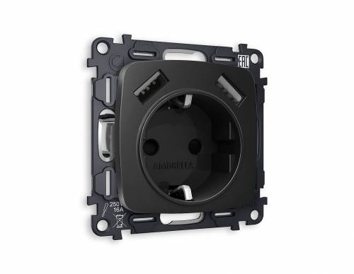 Розетка Ambrella Volt OMEGA MO809010