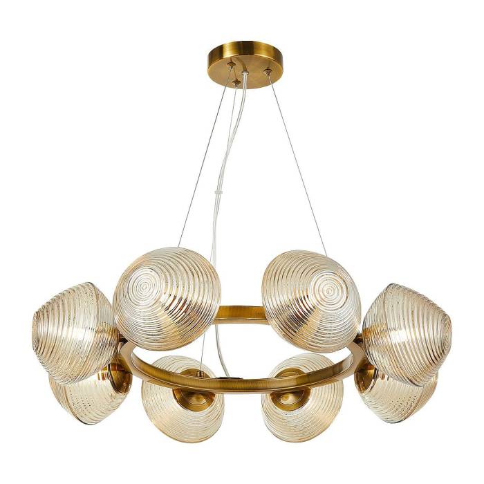 Люстра подвесная 8*G9 MD.9402-8-P-BR