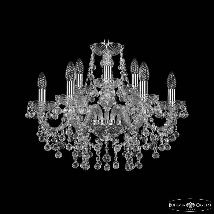 Подвесная люстра Bohemia 1409 1409/6+3/195 Ni