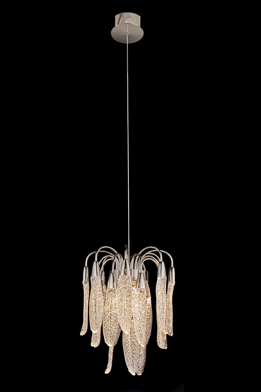 Светильник подвесной LEON Kamilla LE3065/380Q NI