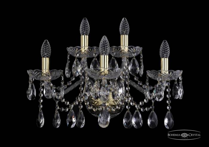 Настенное бра Bohemia 1413 1413B/3+2/200/XL/G