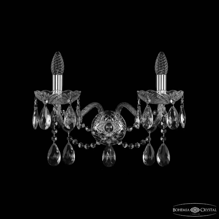 Настенное бра Bohemia 1413 1413B/2/200/XL Ni