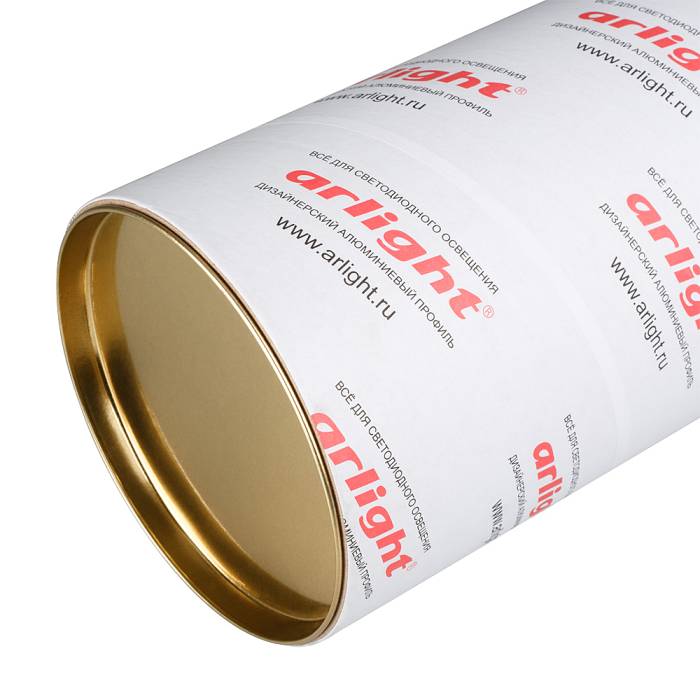 Круглый картонный тубус для упаковки алюминиевого профиля Arlight 021961
