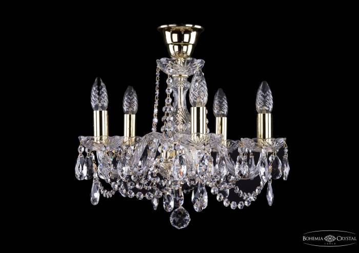 Потолочная хрустальная люстра Bohemia 1402 1402/5/141 G tube
