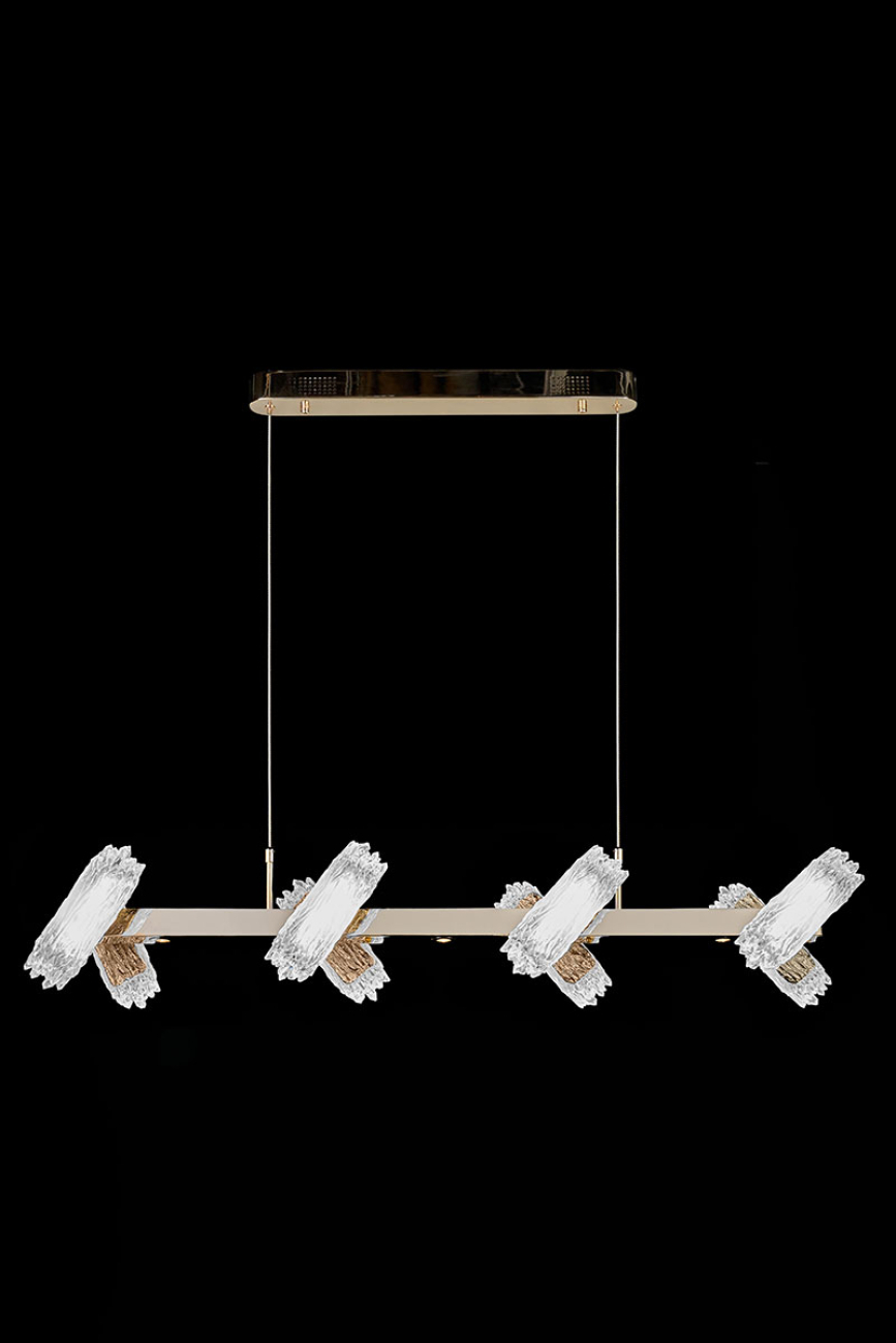 Светильник подвесной LEON Elizabeth LE7912/8L Gold