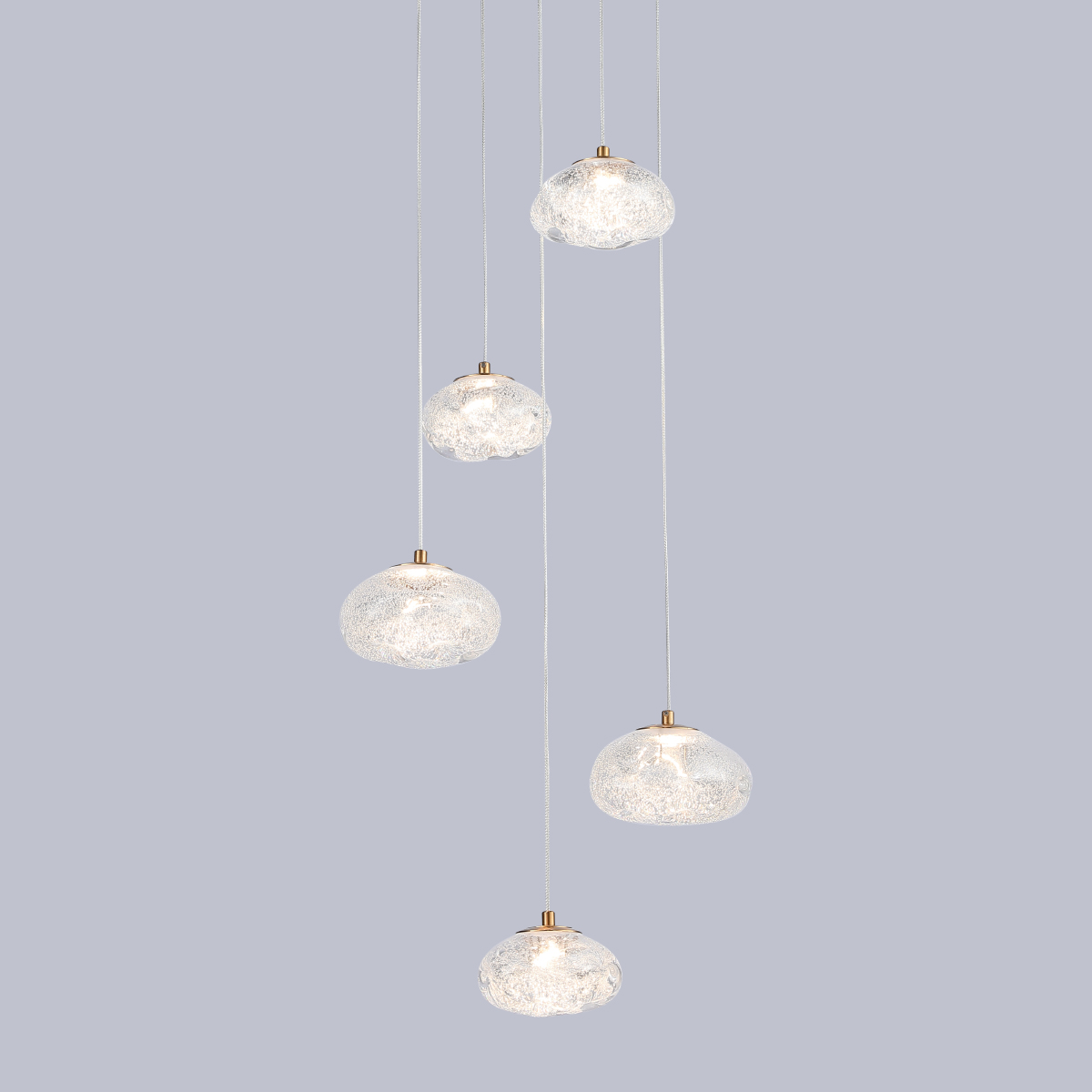 Светильник подвесной Delight Collection P98065 P98065-5 antique brass