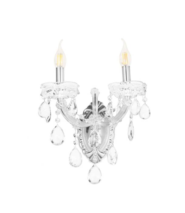 Настенное бра Lumina Deco Eliza LDW 7029-2 CHR