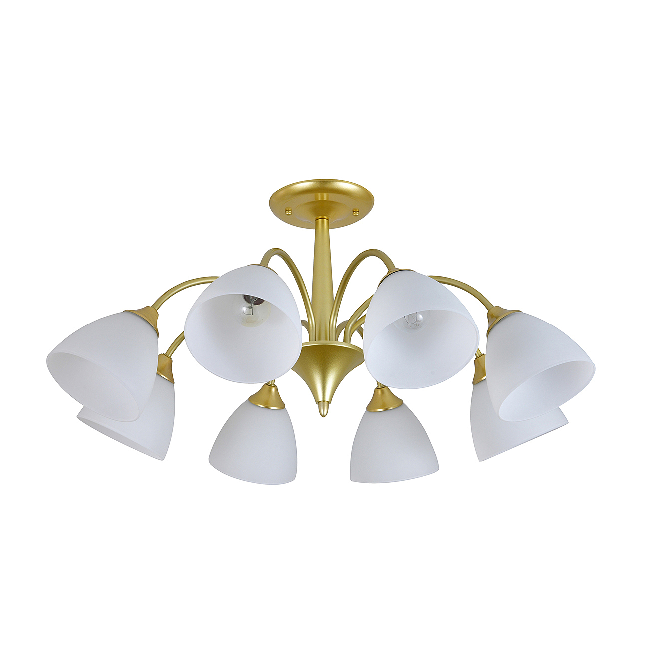 Потолочная люстра Escada Ilex 150003/8R E27*60W Gold ES0000034