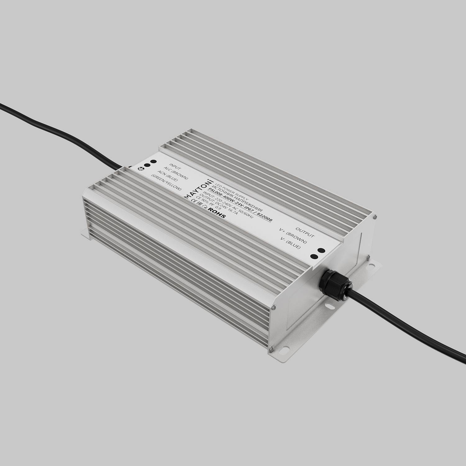 Драйвер для LED ленты Maytoni Источники напряжения 24В 822008