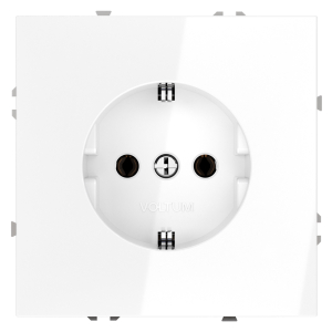 Розетка (Белый) Voltum Voltum S70 VLS040101