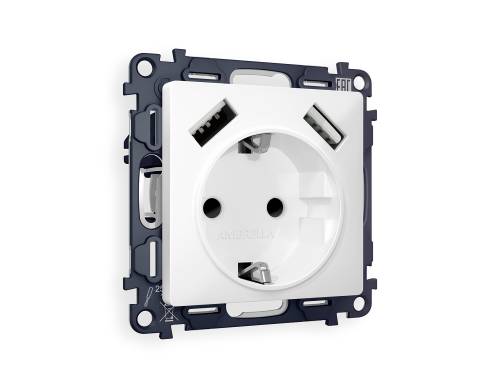 Розетка Ambrella Volt ALFA MA129010