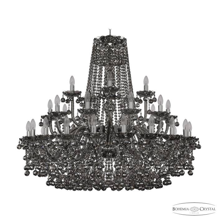 Подвесная хрустальная люстра 1409 Bohemia 1409/20+10+5/400 Ni M781
