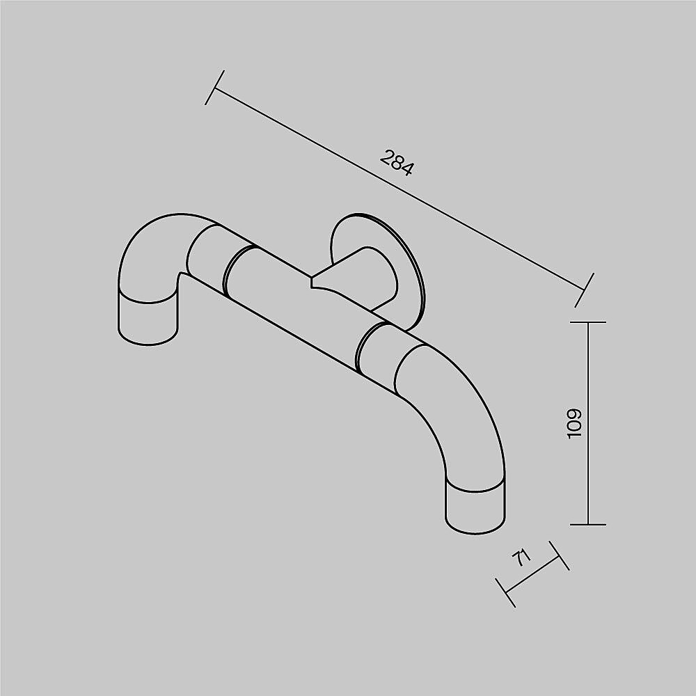 Уличный настенный светильник Maytoni Sleek O477WL-L4GF3K