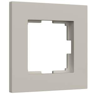 Рамка Werkel W0012917/ Рамка на 1 пост Slab (дымчатый софт)