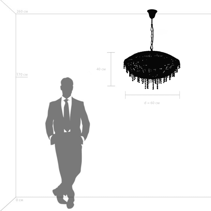 Подвесная хрустальная люстра Classic Osgona 700150 Подвесная хрустальная люстра Classic Osgona 700150