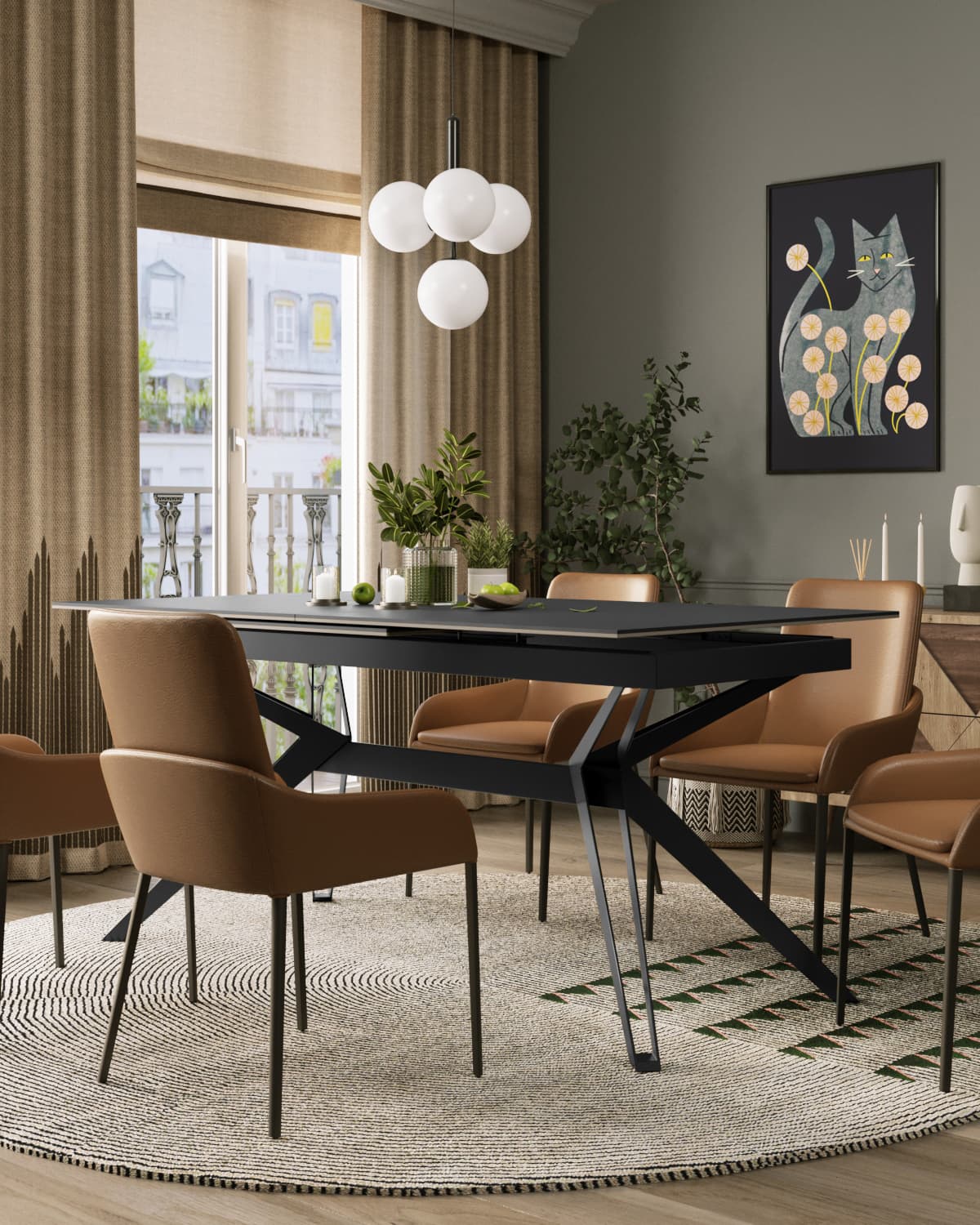 Обеденный стул Stool Group Челси DC1025 SXH-64