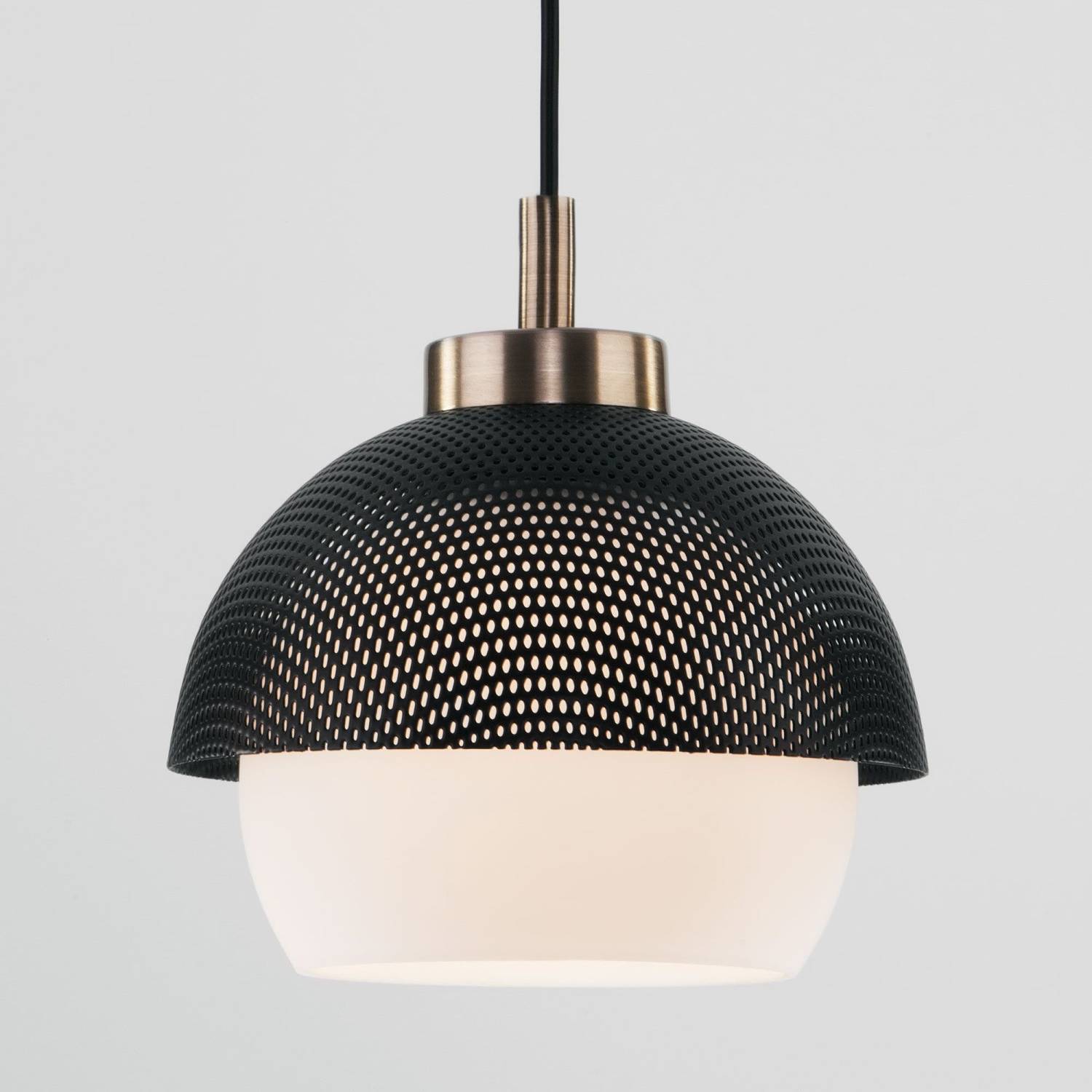 Светильник подвесной Eurosvet Nocciola 50106/1 античная бронза/черный