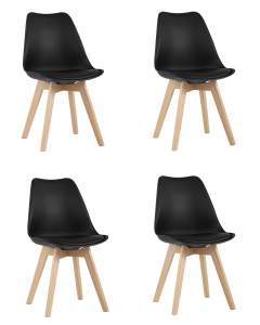 Комплект стульев Stool Group Frankfurt Y863-V seat black X4