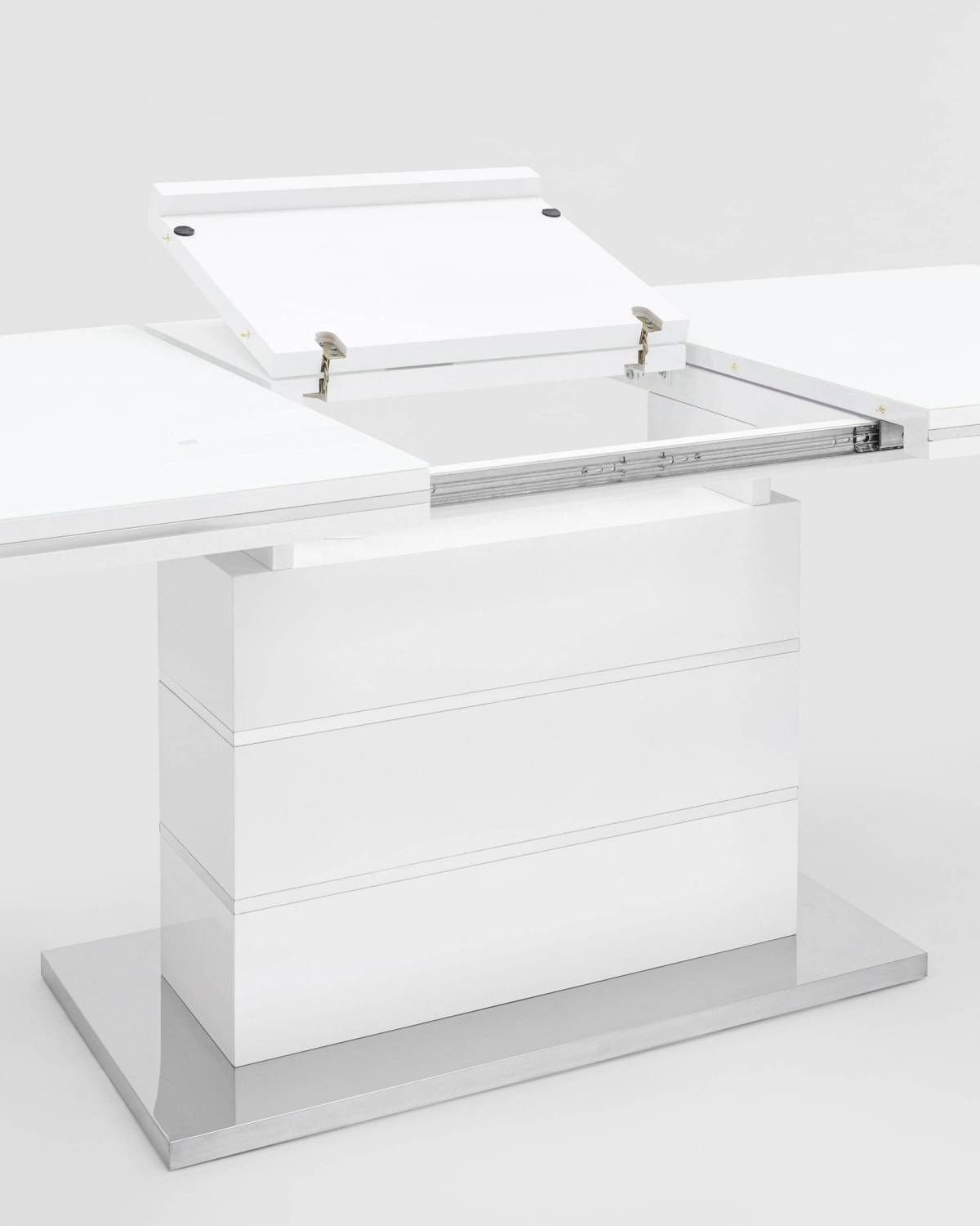 Кухонный стол Stool Group Глазго N-115-160-HGW DUAL