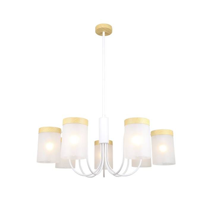 Люстра на штанге Escada Harmony 1172/7P White