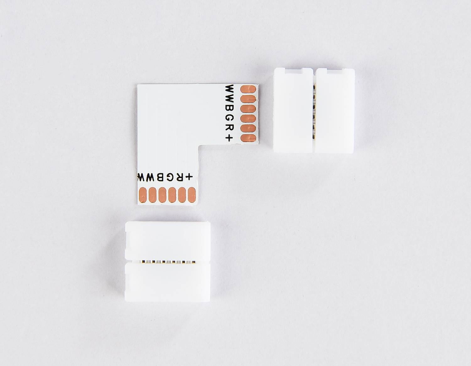 Соединитель угловой L 5050 12/24V (6 конт.) (10шт) Ambrella LED Strip GS6801