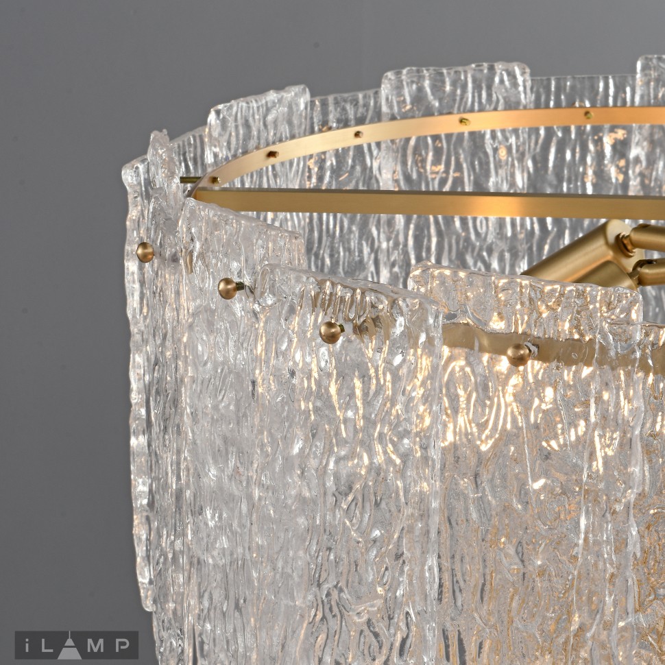 Подвесная люстра iLamp Manhattan P6315-D800 BR