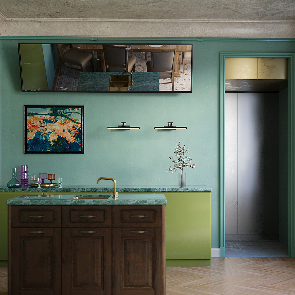 Подсветка зеркал и полок Maytoni Luster MIR268WL-L3B3K Подсветка зеркал и полок Maytoni Luster MIR268WL-L3B3K