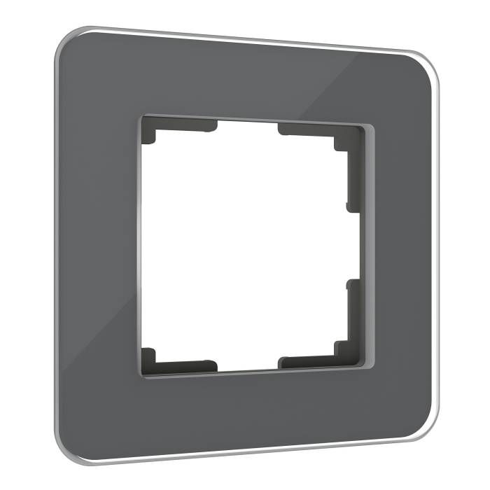 Рамка Werkel Elite графит W0012440/ Рамка на 1 пост Elite (графит, стекло)