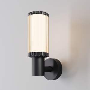 Уличный настенный светильник Maytoni Rib O502WL-01B