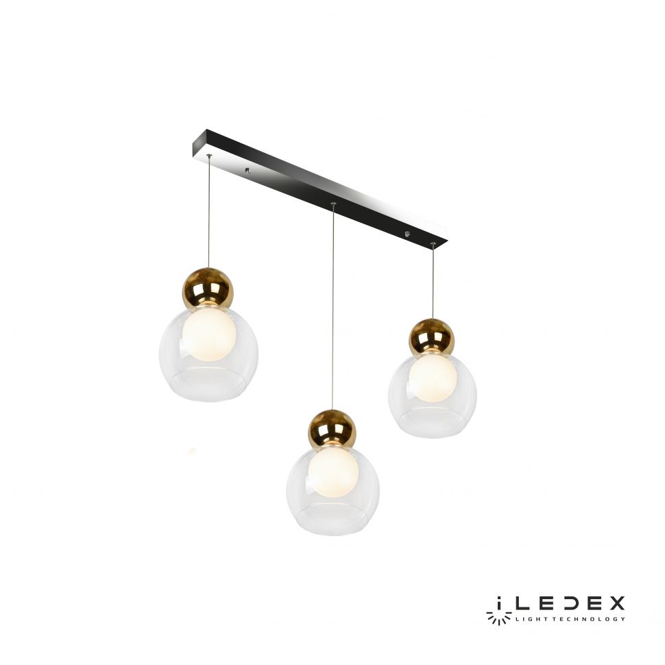 Светильник подвесной ILedex Blossom C4476-3L GL