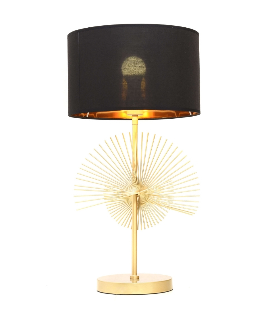 Настольная лампа Lumina Deco Fonti LDT 5534 GD+BK Настольная лампа Lumina Deco Fonti LDT 5534 GD+BK