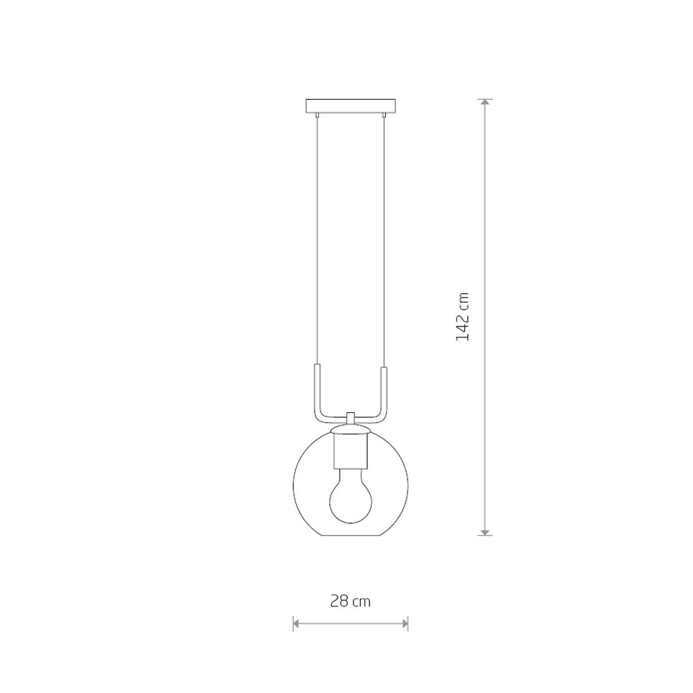 Светильник подвесной Nowodvorski Monaco 9364