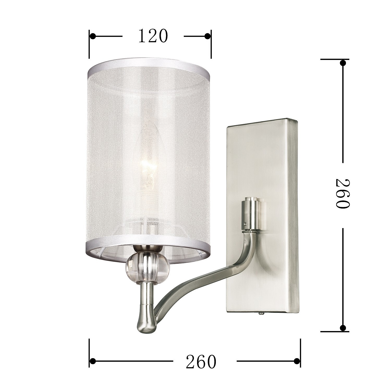 Настенное бра Favourite Laguna 2698-1W